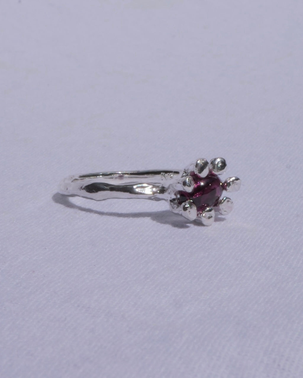 Rhodolite Garnet HANA Ring