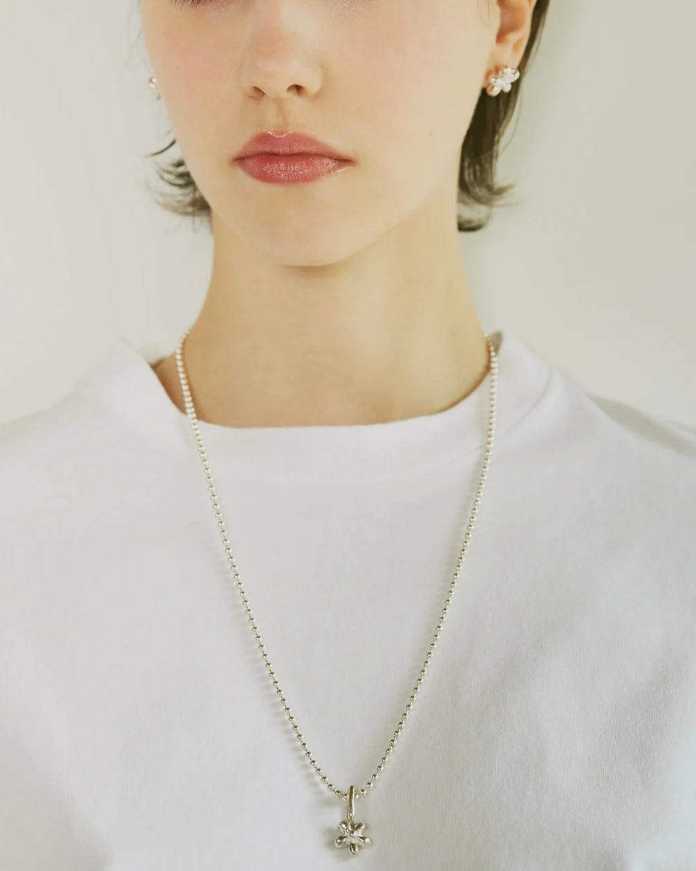 Pre order | Flower charm necklace