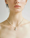 Heart charm necklace