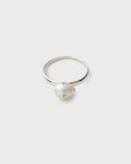 Signature Polkadots Ring, White
