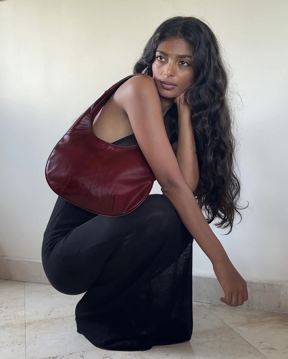 Maroon Binx bag
