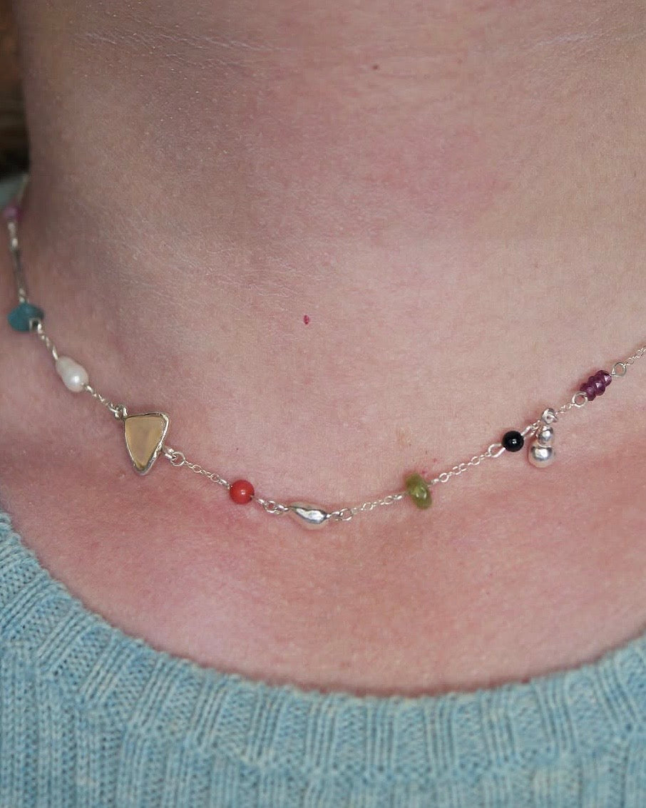 Natural Beads Necklace