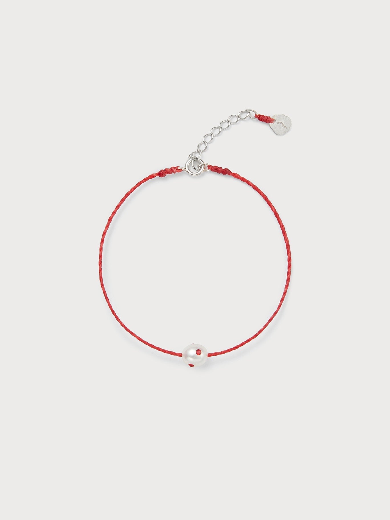 Exclusive item | Polkadots String Necklace, Red