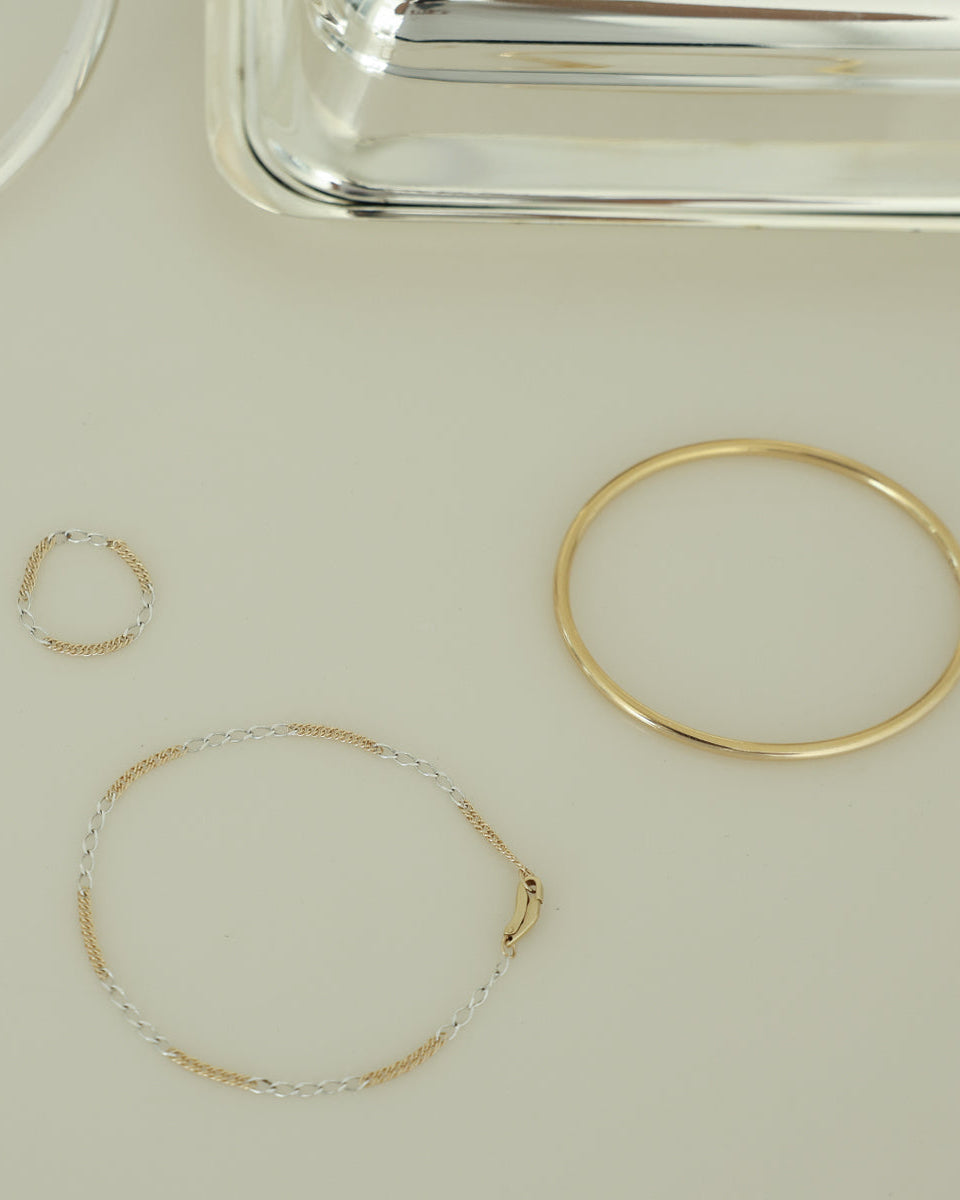 14k and Silver chain R