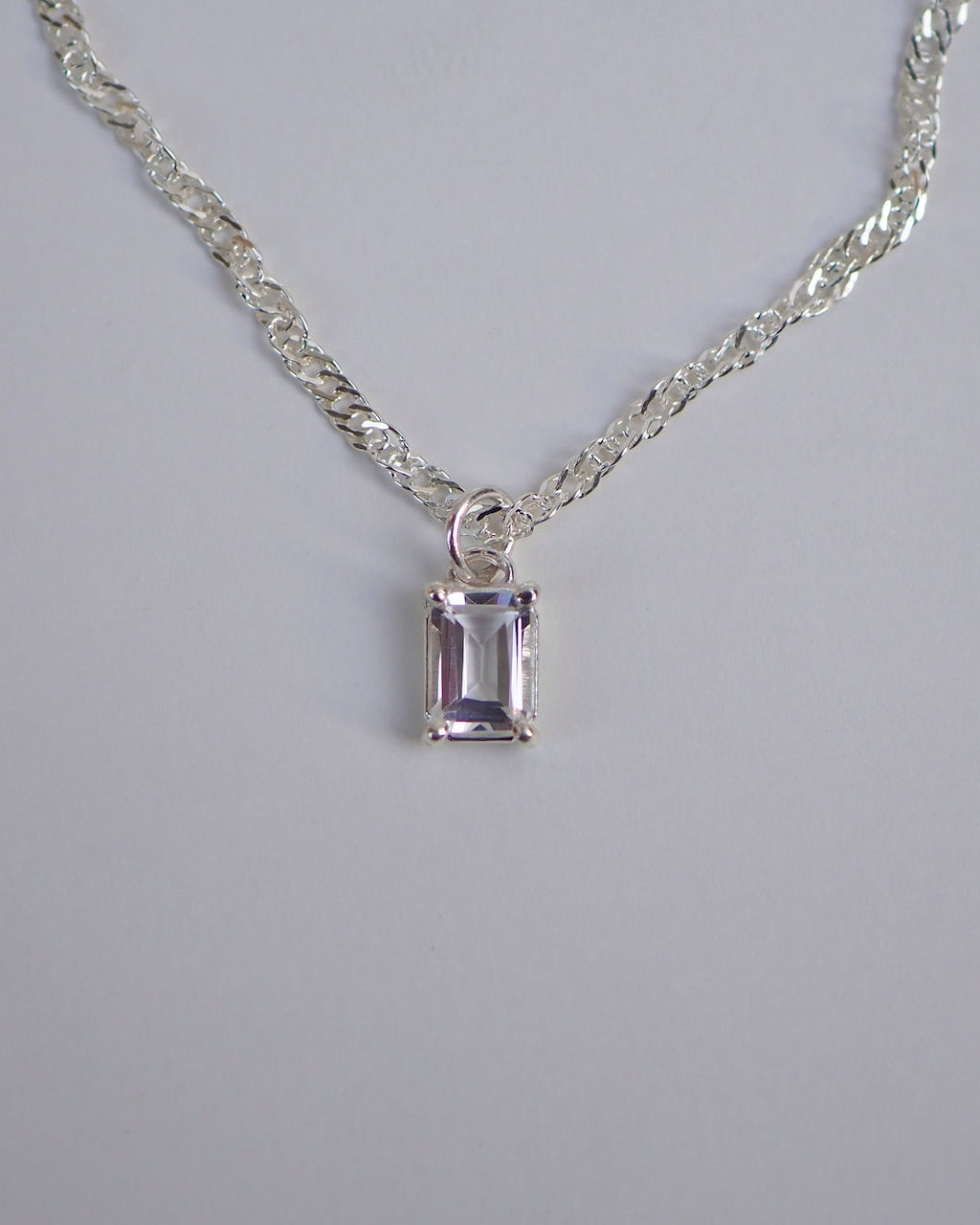 Pre order | Q emerald necklace