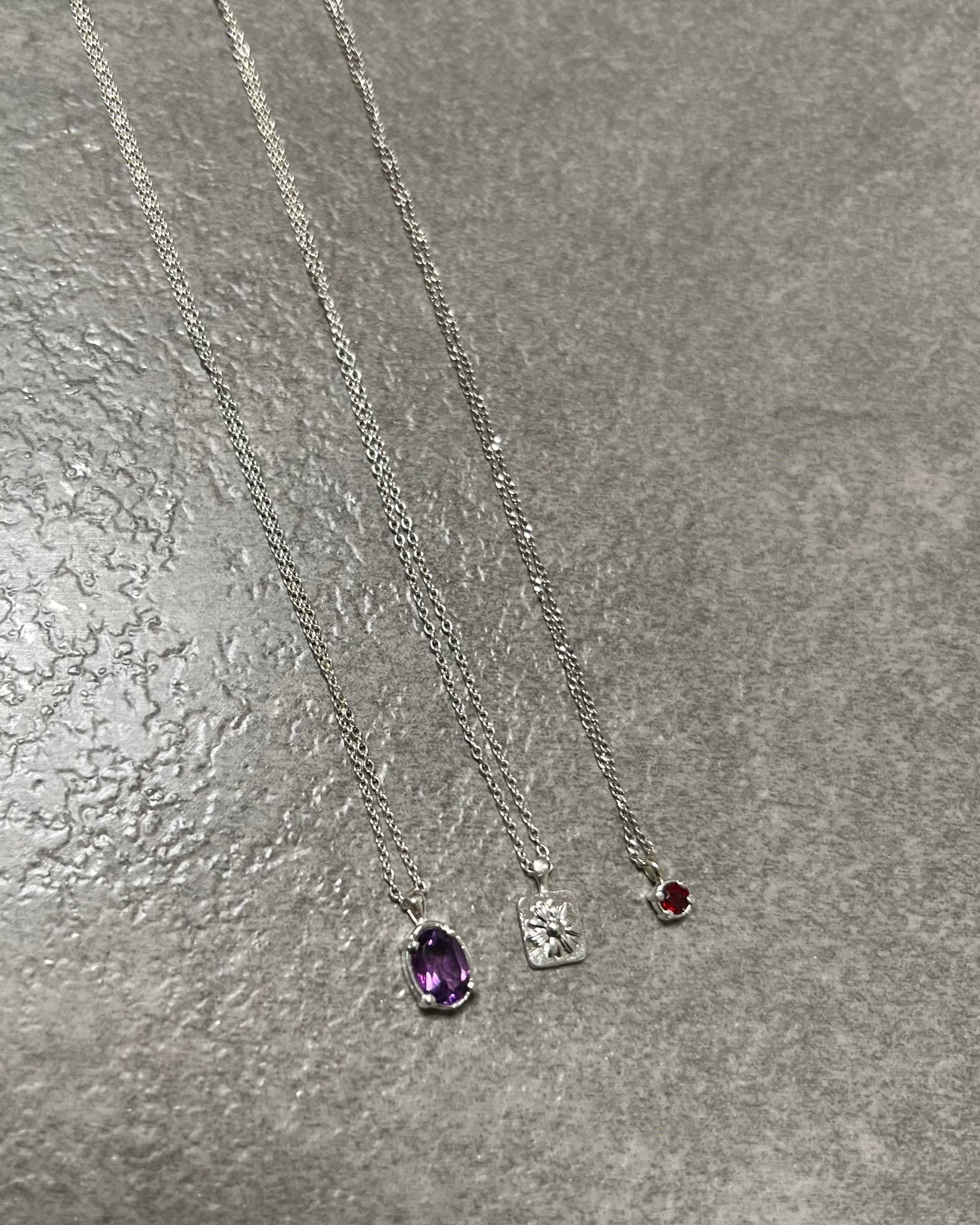 Triple mygem necklace_v3 (925 silver version)