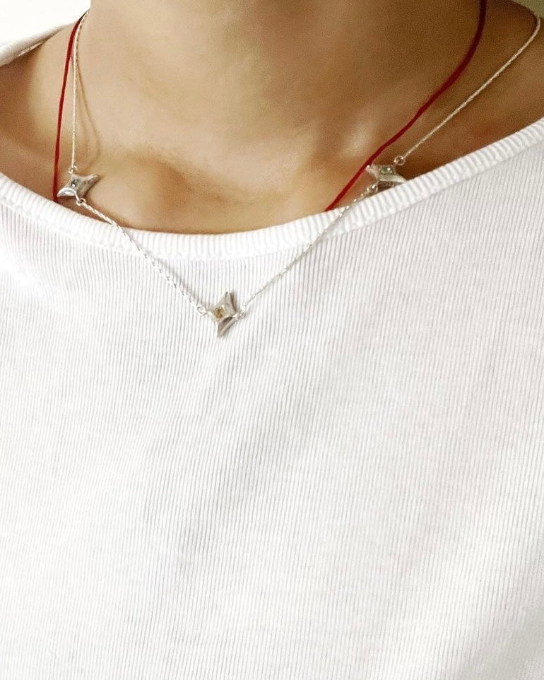 Three stars necklace