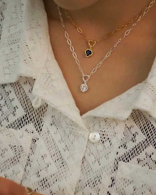 Heart ss necklace