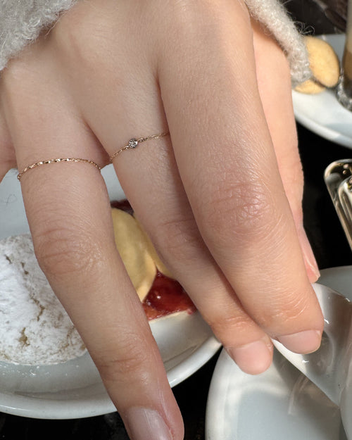 14k Daily chain R （Dia R）