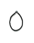 Black bold necklace