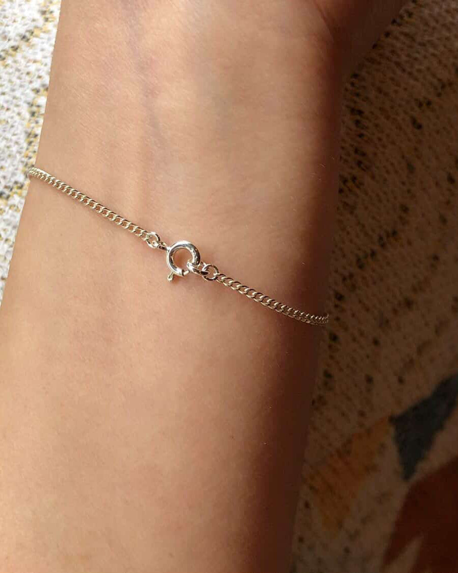 Heart Bracelet ( 925 silver / 18kgp)