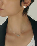 Pre order | Pixel heart necklace