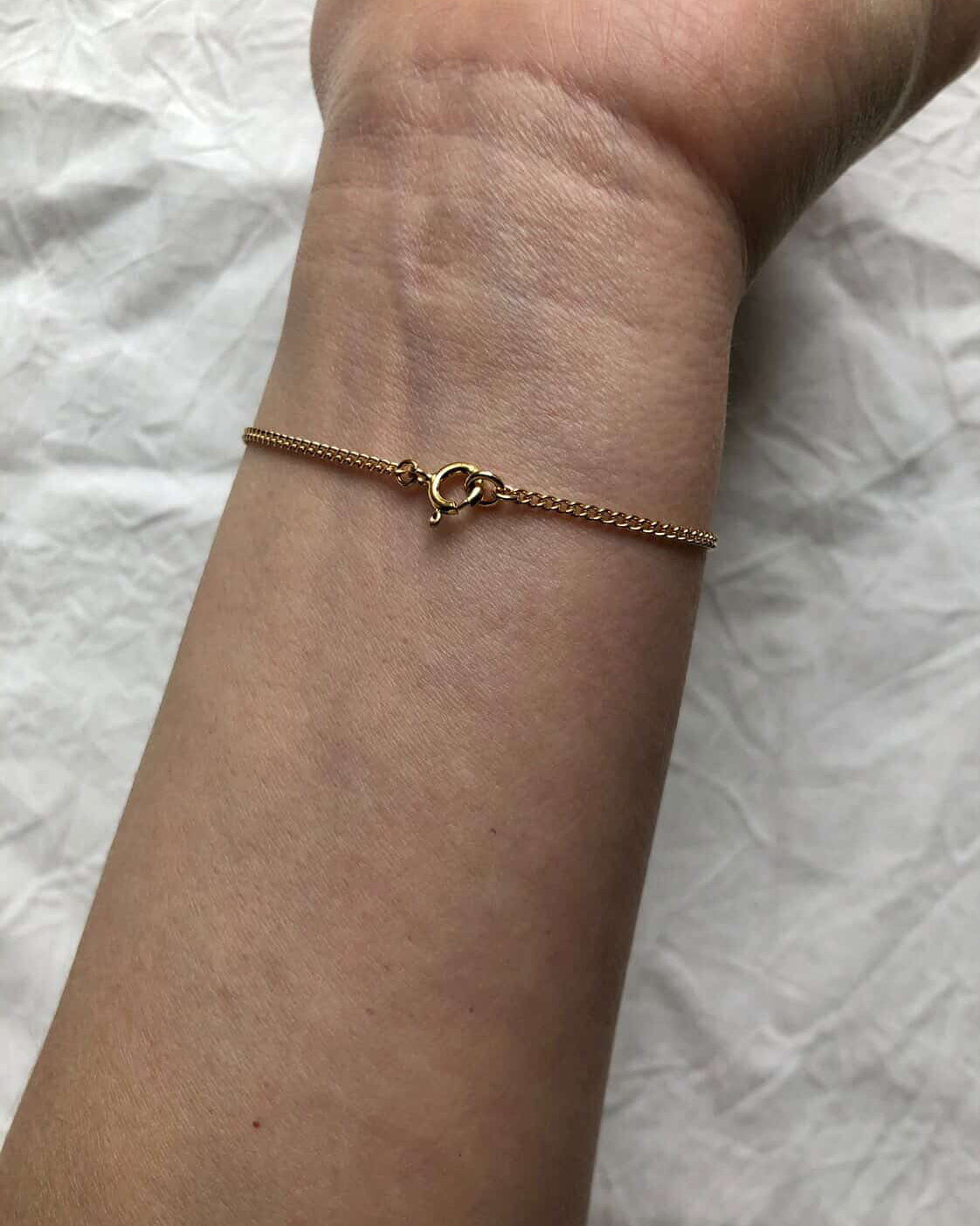 Heart Bracelet ( 925 silver / 18kgp)