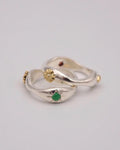 Pre order | Wv ring (heart / daisy/ garnet )