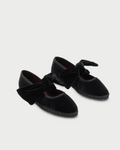 Lyra black ballet shoes