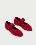 Mafalda red ballet shoes
