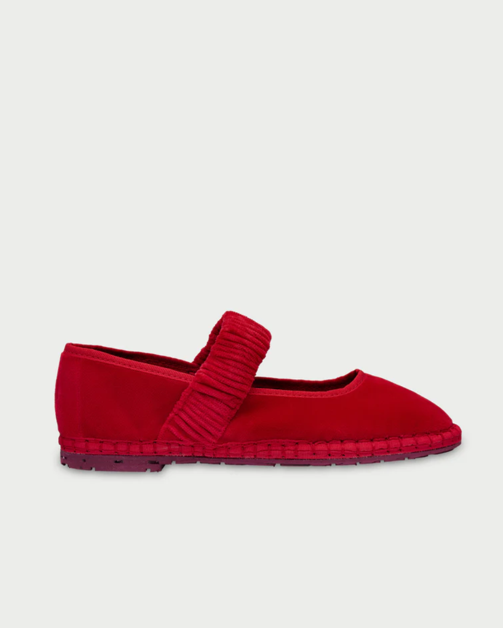 Mafalda red ballet shoes