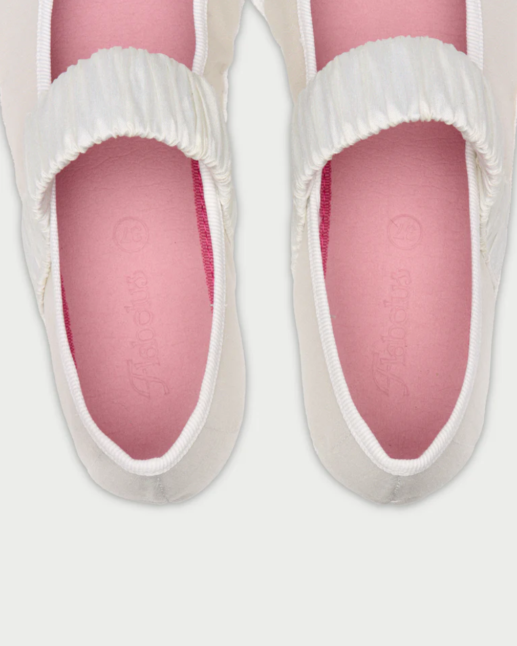 Mafalda white ballet shoes