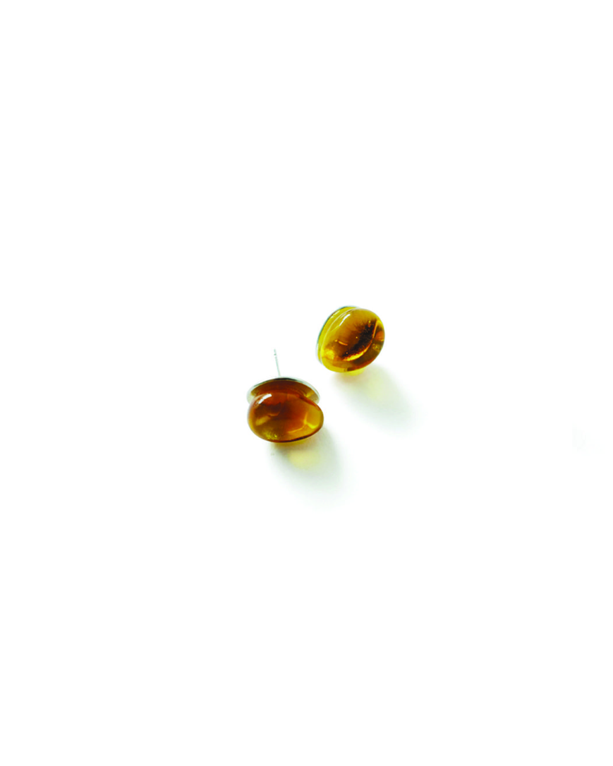 Pebble Earring (yellow)