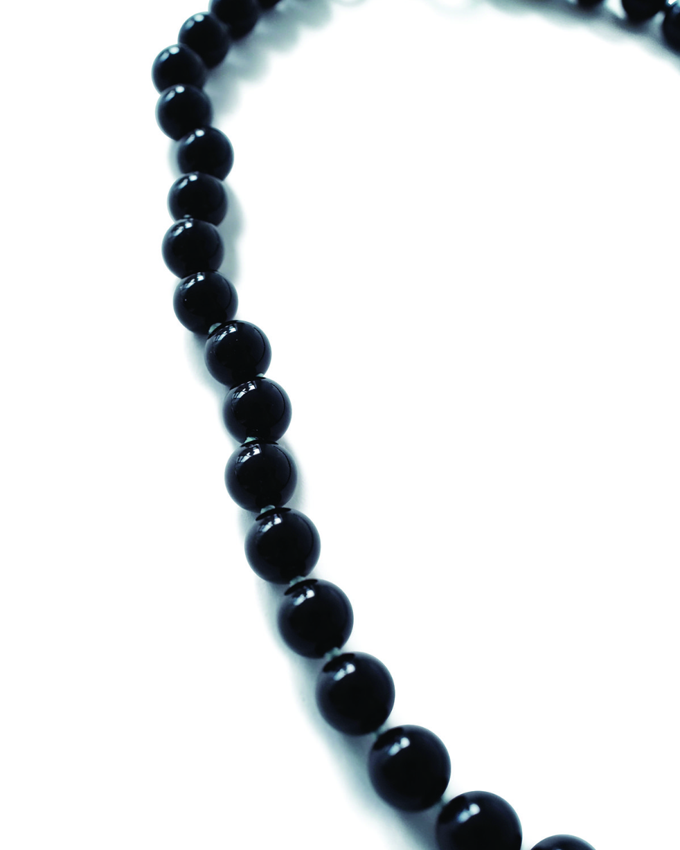 Soft Black Necklace