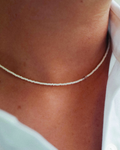 White necklace
