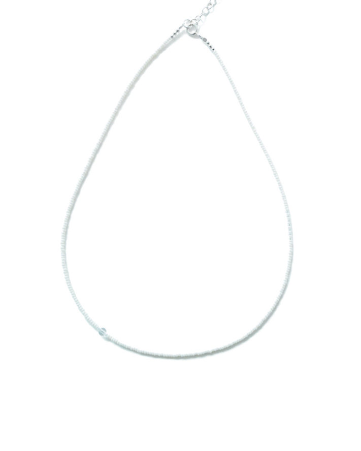 White necklace