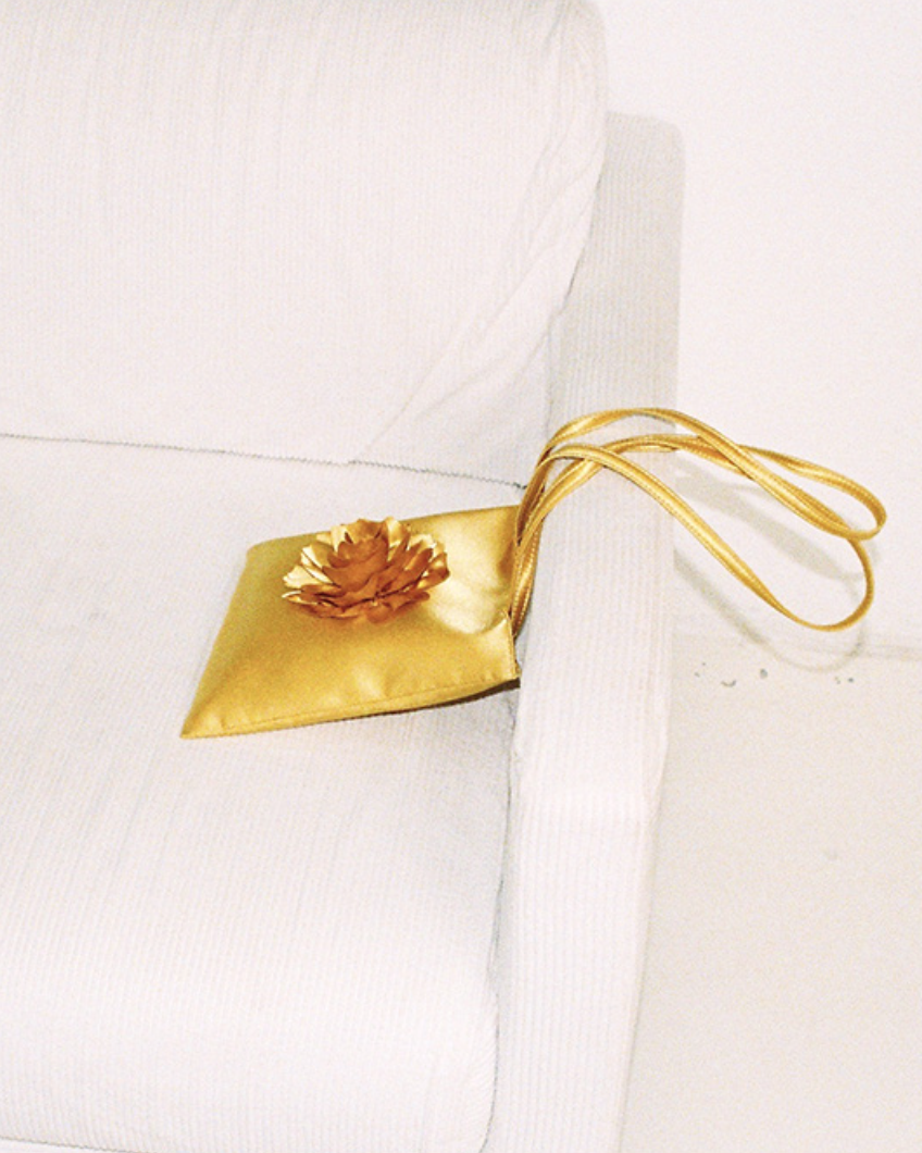 Rose mini bag (gold)