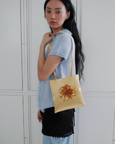 Rose mini bag (gold)
