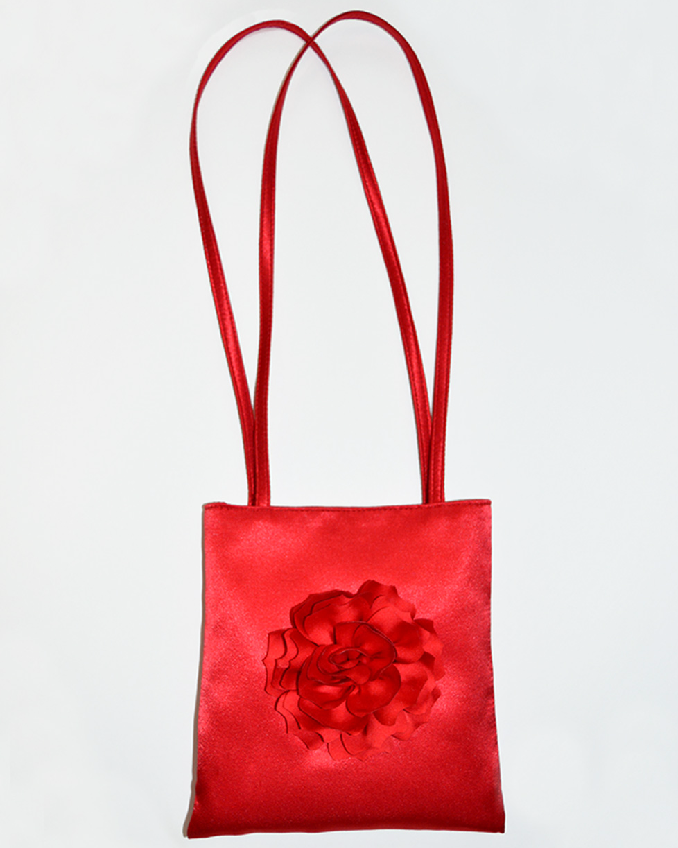Rose mini bag (red)