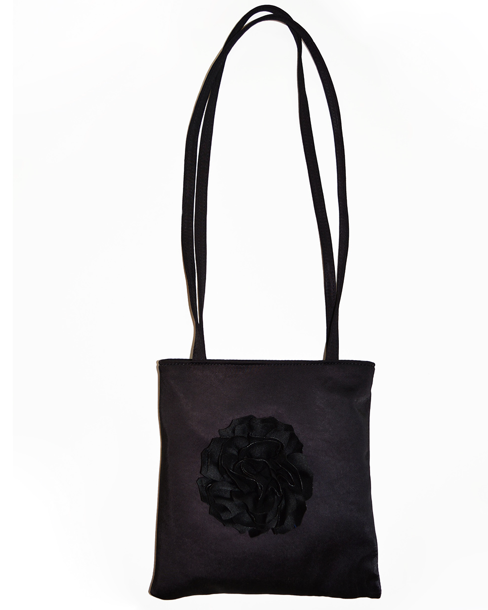 Rose mini bag(black)