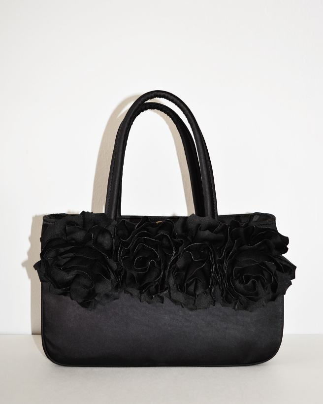 Rose basket bag
