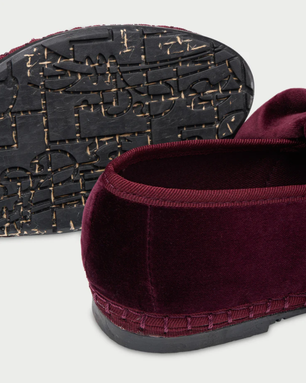 Lyra Wine ballet shoes