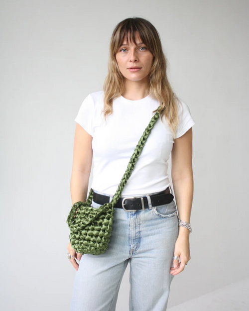 Hive Crossbody bag- Autumn Moss