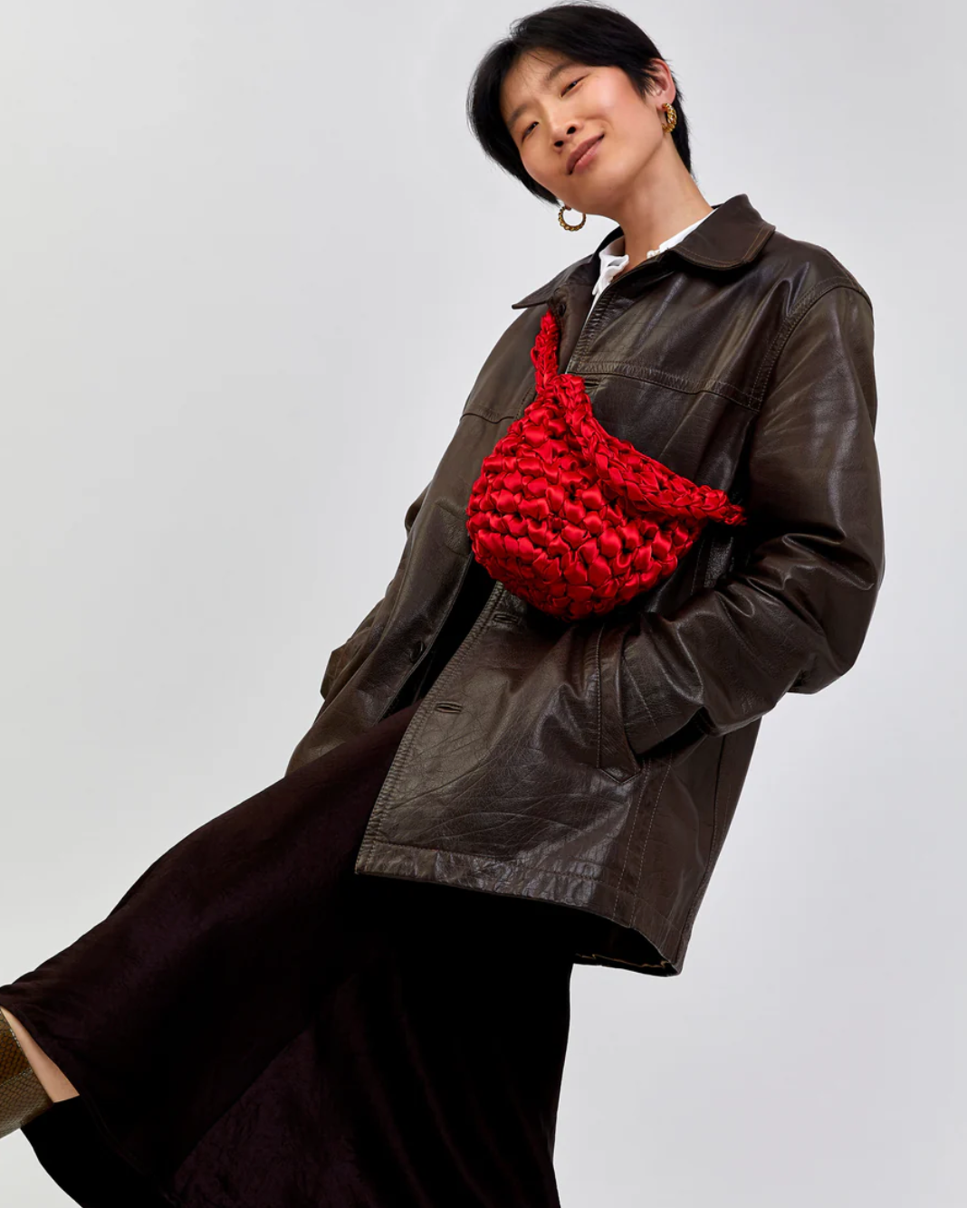 Hive Crossbody bag - Lipstick Red