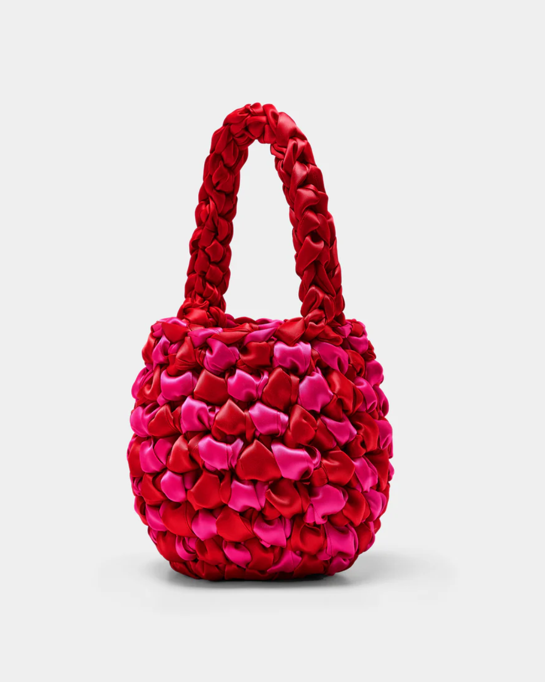 Hive Checkerboard hand bag - Strawberry