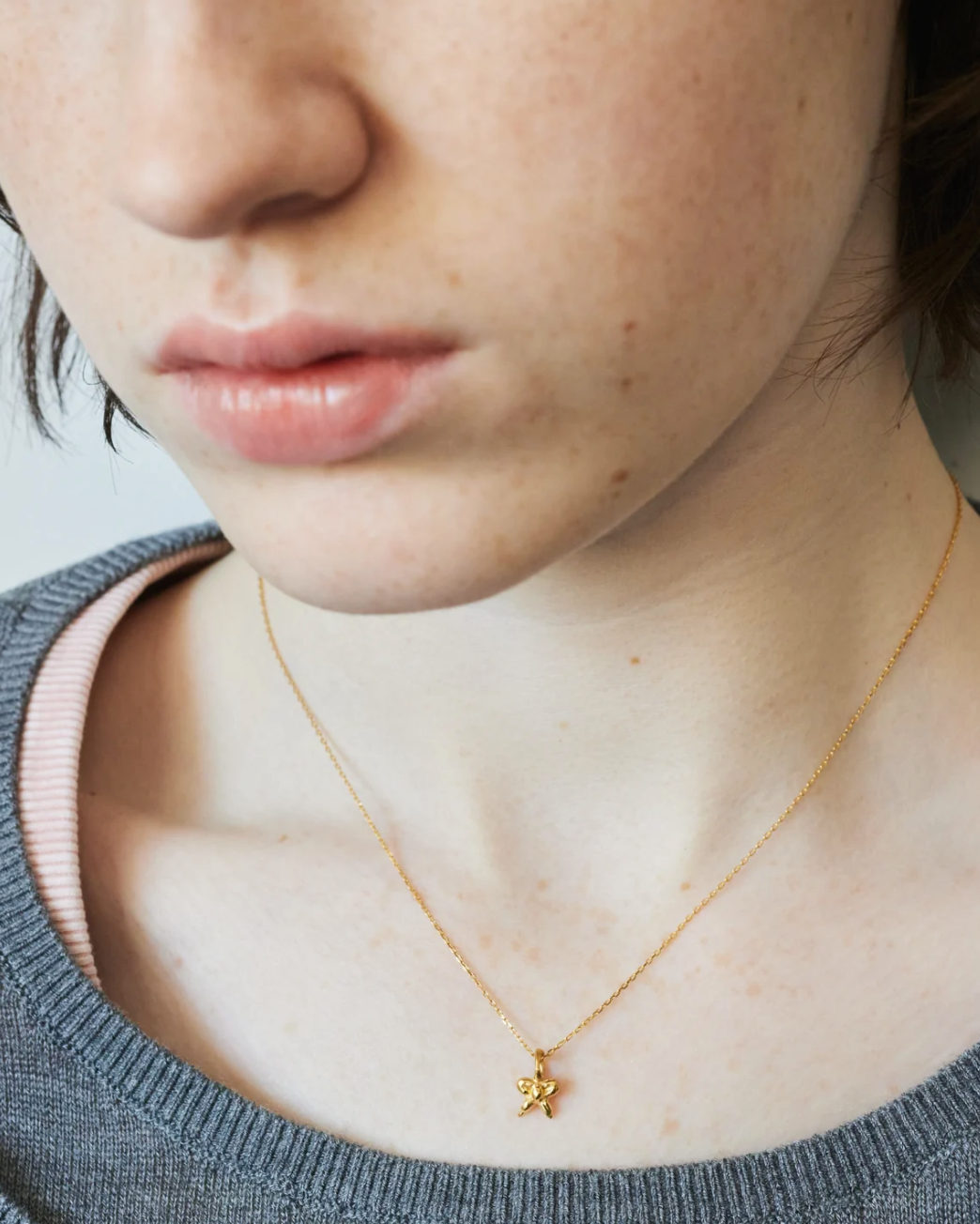 Necklace small ribbon