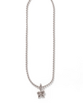 Ribbon charm necklace