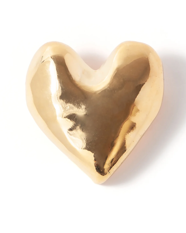 Heart brooch