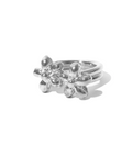 Pre order | Flower charm ring(925silver/ 24k gold plated)