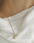 Daily pearl necklace (silver version)