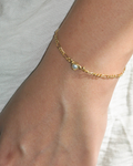 Daily pearl bracelet (silver version)