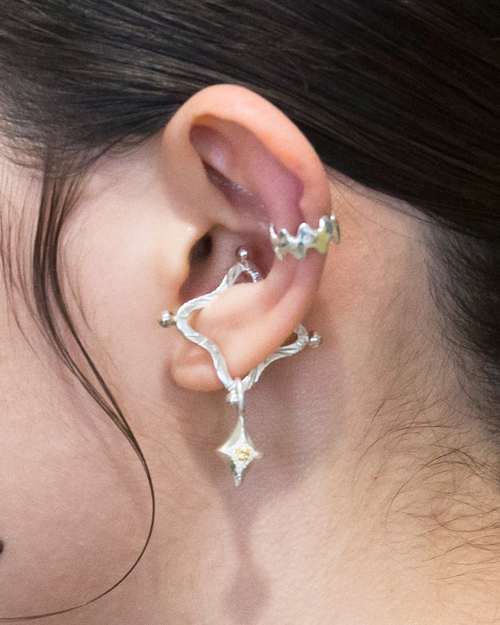 Dia ear cuff  set