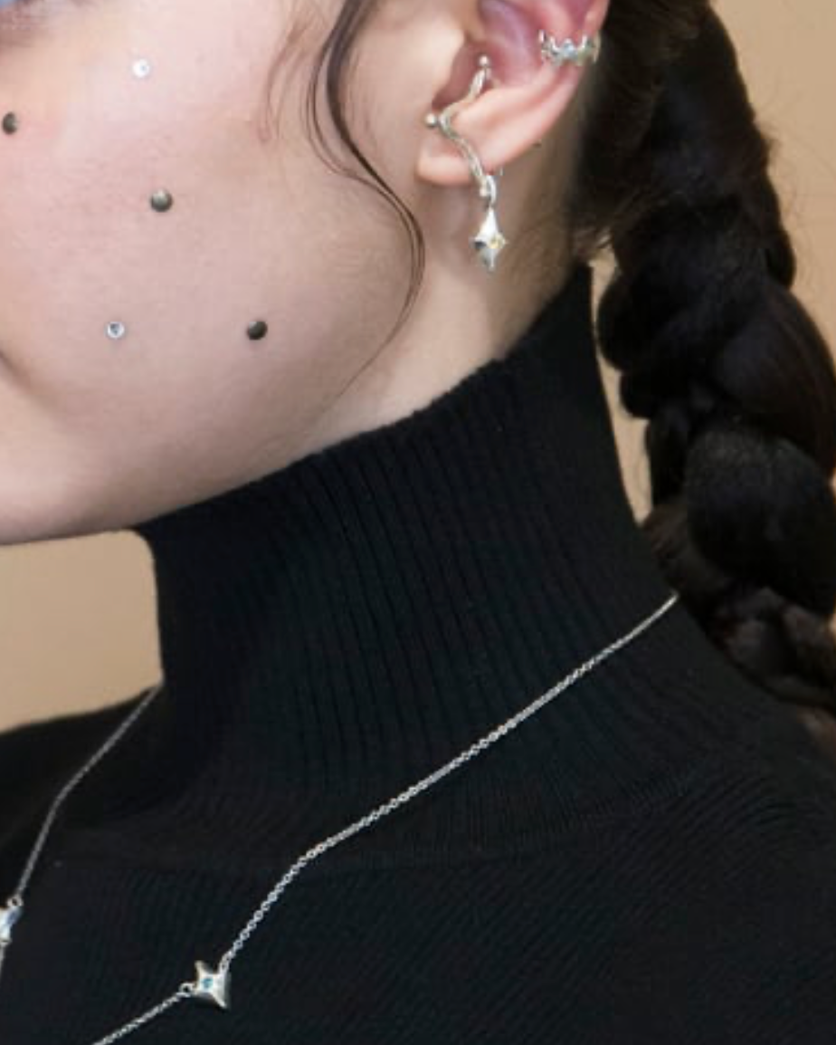 Dia ear cuff  set