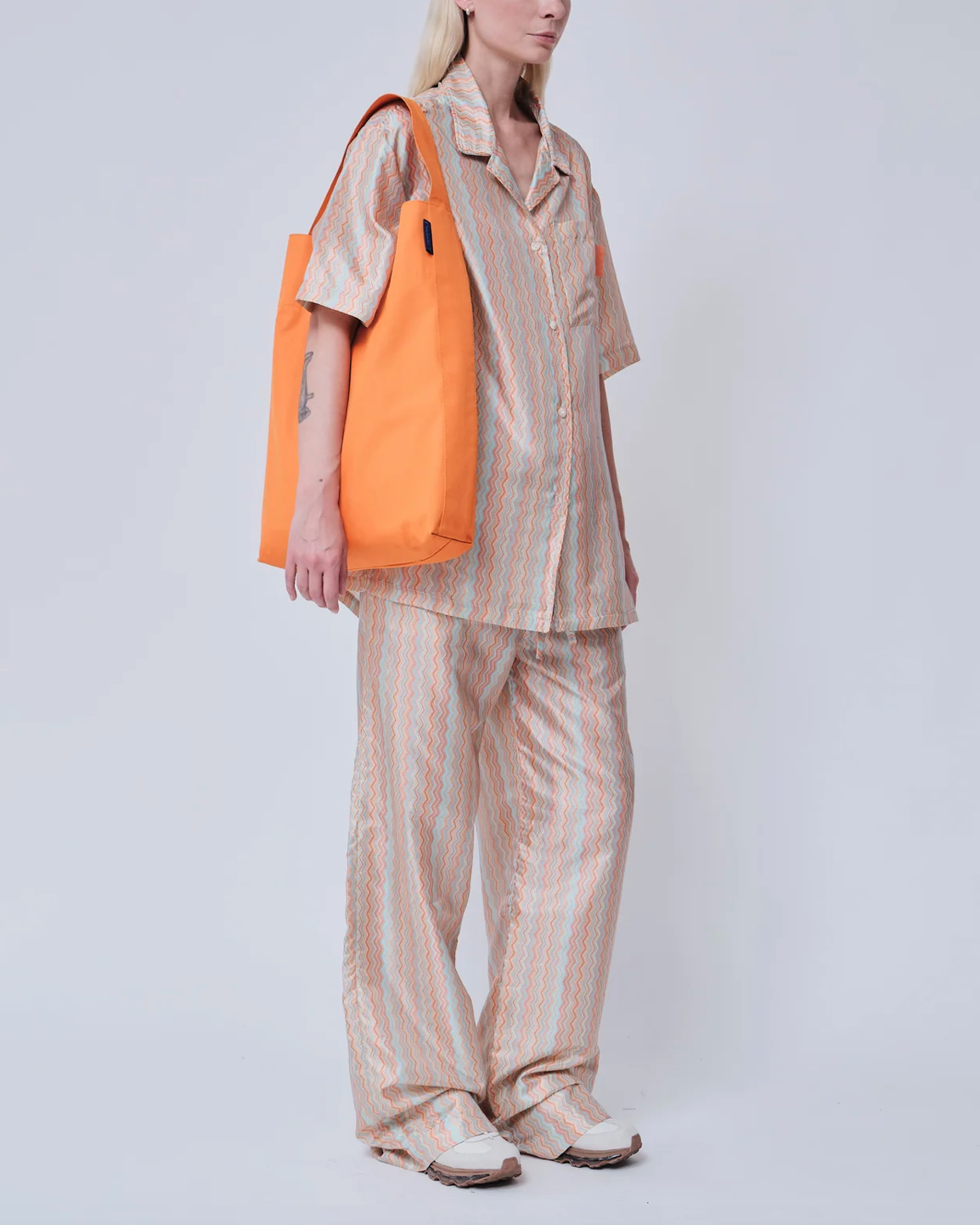Waterproof Tote in Orange