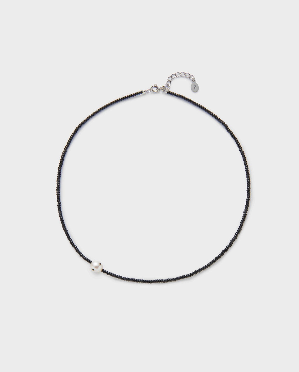 Ashore Unbalance Necklace, Black
