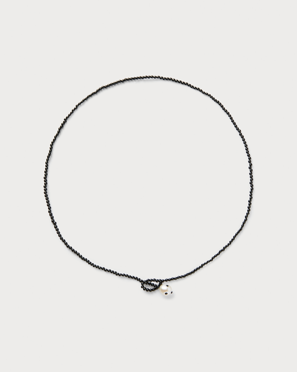 Polkadots Tie Necklace