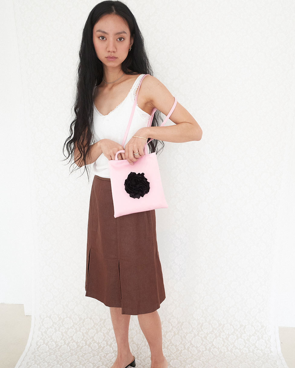 Rose mini bag (pink)