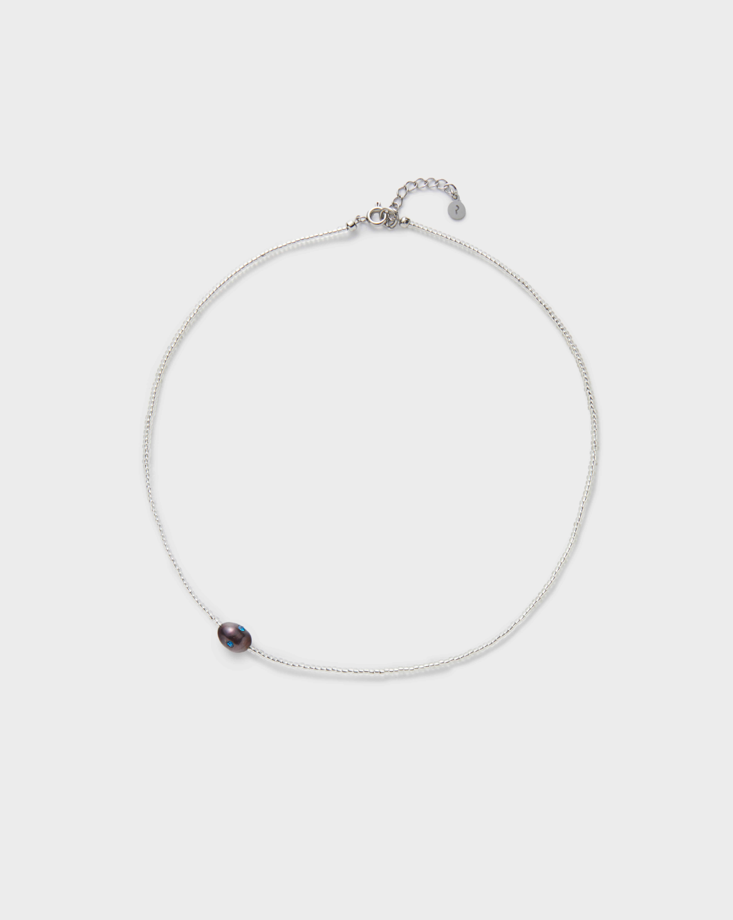 Ashore Unbalance Necklace, Blueberry