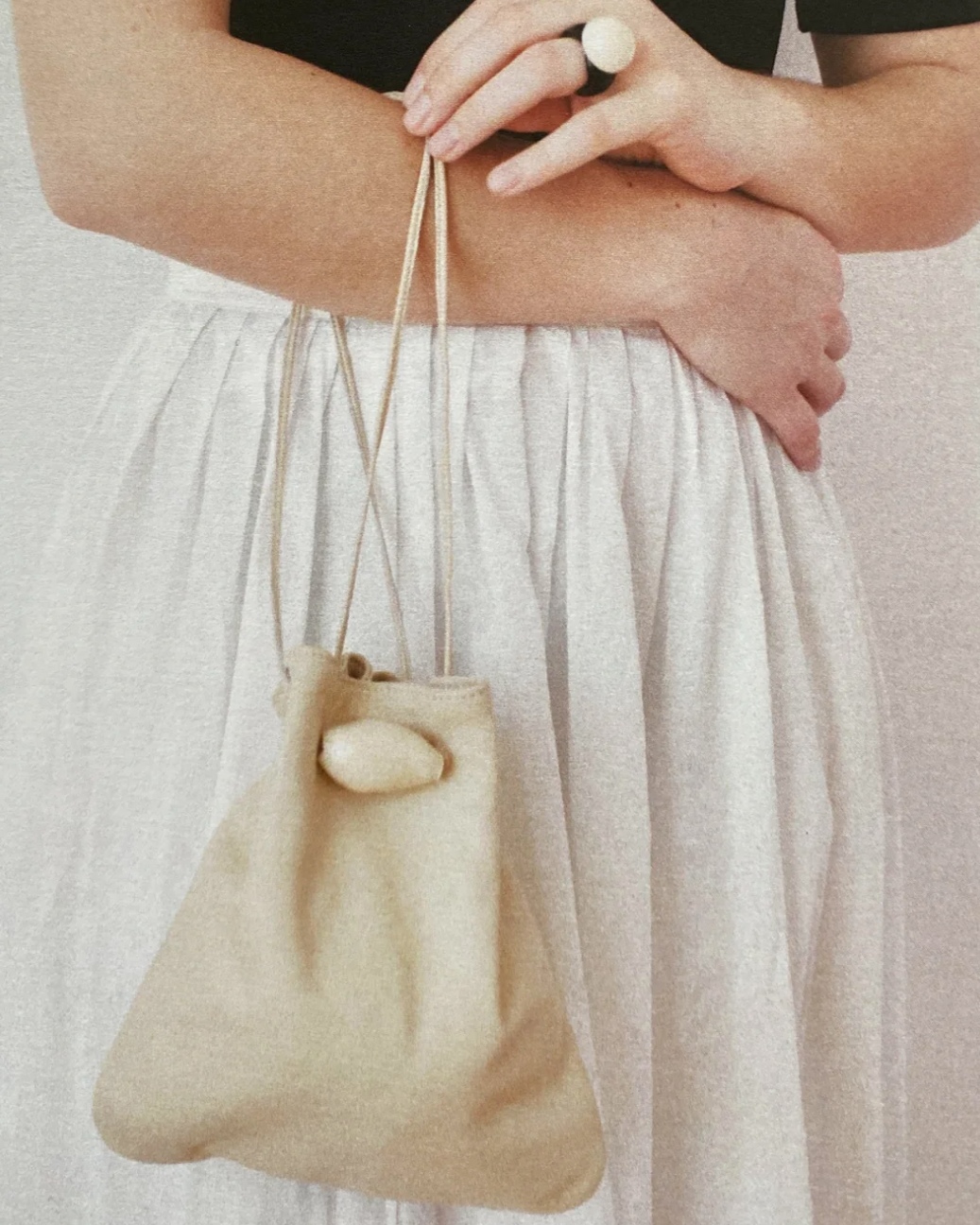 CASILDA Pouch in Marfil