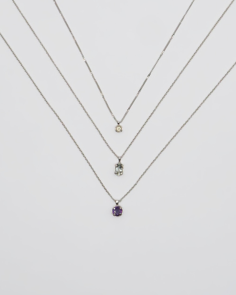 Pre order| Create your own triple mygem necklace